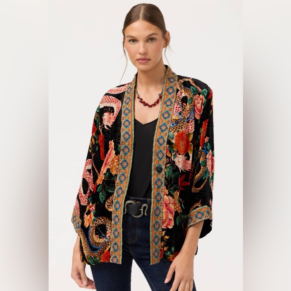 NWT JOHNNY WAS MERHAWI KIMONO